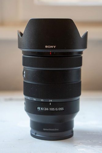 Kamera-Objektiv von Sony 24-105mm G OSS